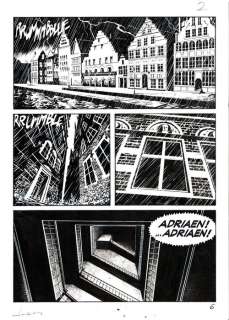 Rossi, Luca - 5 Original page - Dampyr #25 - "Incubo fiammingo" - 2002 | Catawiki