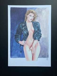 Manara, Milo - 1 Offset Print - Dive del Cinema - "Eva Seydoux" | Catawiki