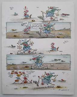 Schreurs, Eric - 1 Original colour page - Joop klepzeiker | Catawiki