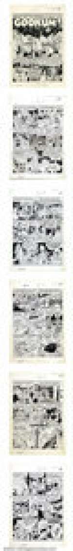 Wally Wood - Original Art for Mad #2 "Gookum!" - Complete 6-Page Story (EC, 1952). Humor in a jugular - | Heritage