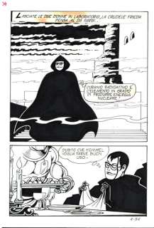 Magnus - 1 Original page - Necron #4 - "Le donne ragno" - 1981 | Catawiki