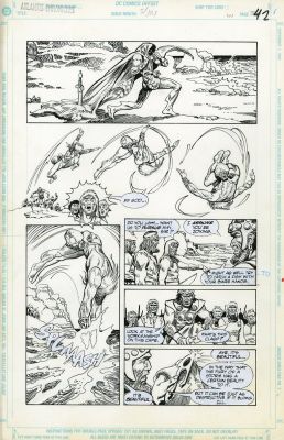 Esteban Maroto | The Atlantis Chronicles n.5 p.42 (DC) | Pop Art Collector
