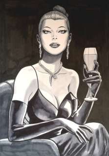 Candita, Giuseppe - 1 Original drawing - Diabolik - Eva Kant - 2024 | Catawiki