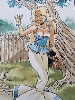 Meynet, Félix - 1 Original colour drawing - Hommage à Uderzo | Catawiki