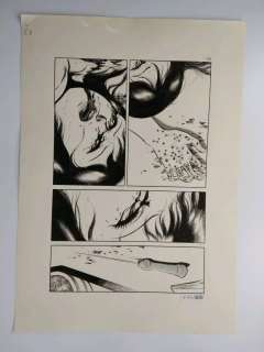 Jun Hayami Planche originale de manga. Encre, mine de plomb,… | ArtFlow Enchères