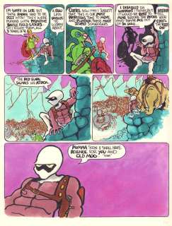 Mark Bode - epic illustrated #30 p. 58 painted art - cobalt- 60 - 1985