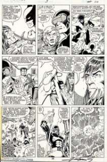 George Perez and Terry Austin - Original Art for X-Men Annual #3, page 26 (Marvel, 1979). The unbeatable team - | Heritage