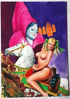 Emanuele Taglietti - 1 Original cover - Sexy Favole # 31 - "La contessa Fredda" - 1974