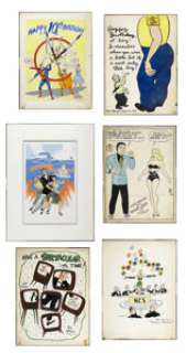 Wayne Boring, Bill Keane, Zack Mosley, and Many More - National Cartoonist‘s Society 10th Anniversary Celebration -