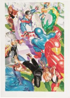 Igor Kordey - Tales of the Marvels: The Wonder Years Book 2 Cover Original Art. Group of 2 (Marvel,  1995). Double -