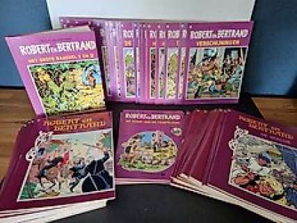 Robert en Bertrand - Div Titels van nr 51 t/m 98 met 2 Reclame uitgaven en 1 HC uitgaven - 53 Album - EO - 1980/1993 | Catawiki