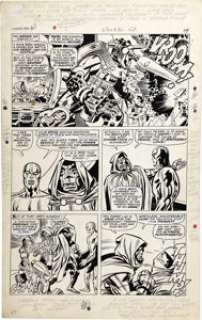 Jack Kirby and Joe Sinnott - Fantastic Four #57, page 12 Original Art (Marvel, 1966).  The collector of Marvel - | Heritage