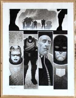 Colin Macneil - Tavola per Judge Dredd insurrection #6 pag.5