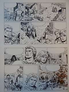 Scholz, Claus - 1 Original page - De Rode Ridder 226 - Het Helse Verbond - 2010 | Catawiki