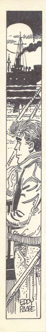 Paape | Marc Dacier, illustration au feutre représentant… | Millon