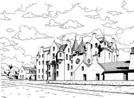 Marniquet, Frédéric - 1 Original drawing - Sean Mac Gregor T1 - La Malédiction des Massaïs - Pages de garde - 2003 | Catawiki