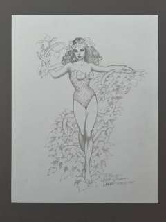 Colleen Doran - 1 Original drawing - Poison Ivy - Feine Bleistiftzeichnung - NYCC - 2008 | Catawiki