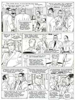 Francq, Philippe | Largo Winch Planche originale Ã  l’encre de chine n°21, | Cornette de St Cyr