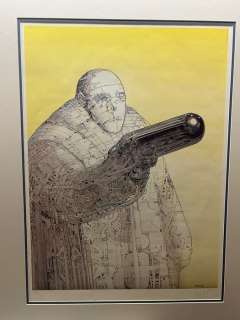 Moebius - 1 Offset Print - Le Robot tueur - 1988 | Catawiki