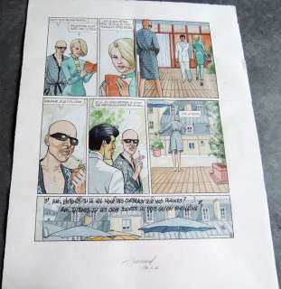 Renaud | Original coloured page in Indian ink and watercolour  - Venus H.  - (2006) | Catawiki