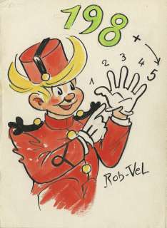 Rob-Vel - Spirou, illustration Ã  l‘encre de Chine et Ã …
