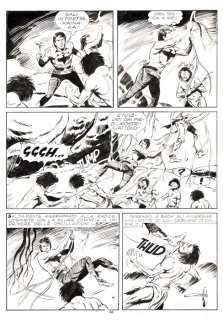 Donatelli, Franco - 2 Original page - Zagor #211 - "il mostro a tre teste" - 1983 | Catawiki