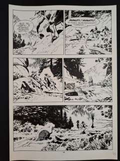 Ticci, Giovanni/Nizzi, Claudio - 1 Original page - Tex - Le Colline del Vento - 1990 | Catawiki