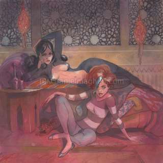 Yannick Corboz - Illustration originale - Les Rivières du passé