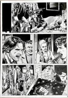 Bigliardo, Daniele - 1 Original page - Dylan Dog - n. 371 "Arriva il Dampyr" | Catawiki
