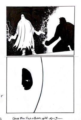 Raymar Brunson | Raymar Brunson - Ghost Man: Flesh and Bullets- Issue #2 Page # 24 | Panel Punk Comics Originals