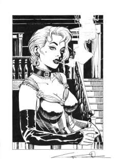 Candita, Giuseppe - 1 Original drawing - Chihuahua Pearl - Tribute to Giraud - 2024 | Catawiki