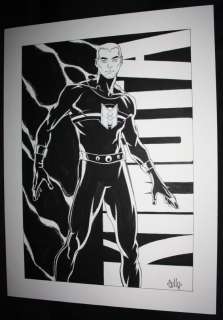 Cully Hamner | Miracleman Large Art - Signed | Anthony’s Comic Book Art
