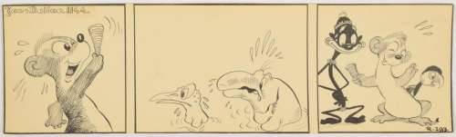 [Original comic & book illustrations] Jean Dulieu (1921-2006) | Zwiggelaar Auctions