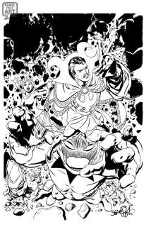 Steve Pugh - Dr Strange 8 Cover - (Oml)