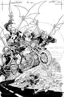 Nick Bradshaw | Wolverine Blood Hunt #2 | Art by Canucks