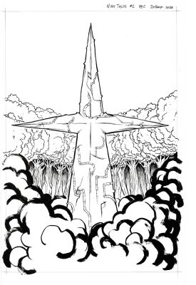 Davey Deforne | Davey DeForne - Nine Tales Issue #2 Page #2 | Panel Punk Comics Originals