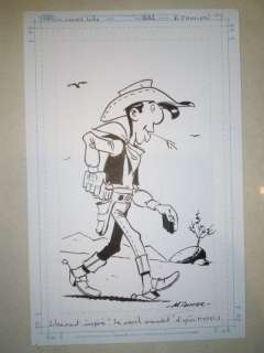 Janvier, Michel - 1 Original drawing - Lucky Luke | Catawiki