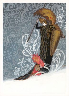 Aliocha Gouverneur | Illustration originale - La Reine des neiges | Daniel Maghen