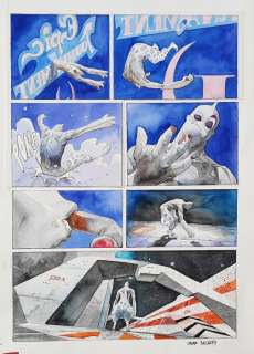 Zuccheri, Laura - original page "Epic Tournament" (progetto inedito) - (2002) | Catawiki