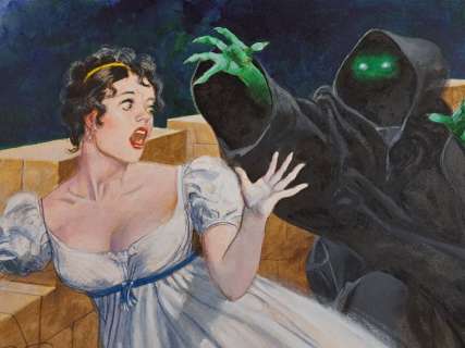 Di Gennaro, Aldo - 1 Original colour drawing - Lo Spettro del Castello | Catawiki