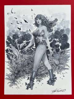 Marco Castiello - 1 Original drawing - Poison Ivy - Zeichner von Star Wars und Perry Rhodan