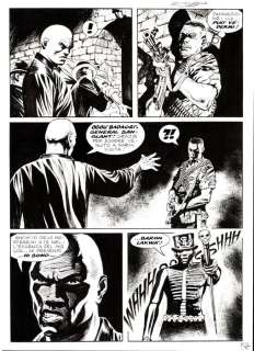 Dotti, Maurizio - 5 Original page - Dampyr #94 - "Lo stregone senza volto" - 2008 | Catawiki