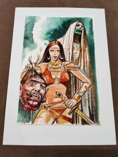 Siniscalchi, Luigi - 1 Original colour drawing - Cover Eura - 1995