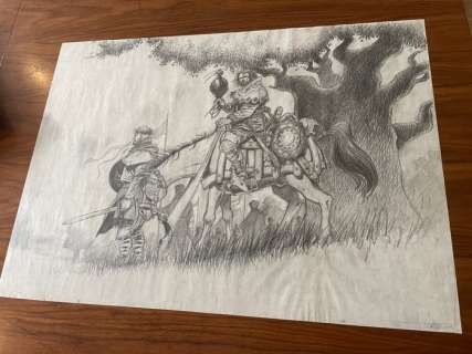 Tarquin, Didier - 1 Original drawing - Fantasy - (années 1990) | Catawiki