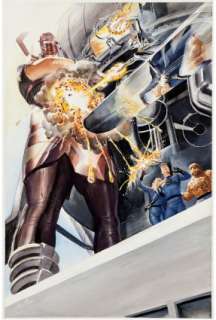 Alex Ross - MARVELS #3 Splash Page