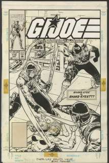 Herb Trimpe - G.I. JOE (A REAL AMERICAN HERO) #119 Cover | ComicConnect