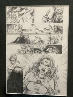 Cornelis, Patrick - 1 Original page - De Rode Ridder - De Toverspiegel (remake) - 2019