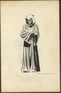 David Mazzucchelli - OFFICIAL HANDBOOK TO THE MARVEL UNIVERSE 1985-88 #3 Pin Up | ComicConnect