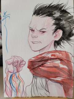 Dustin Nguyen | Watercolor Tetsuo | Dustin Nguyen