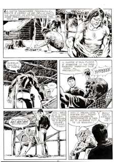 Diso, Roberto - 3 Original page - Mister No #32 - "i cacciatori di teste" - 1978 | Catawiki